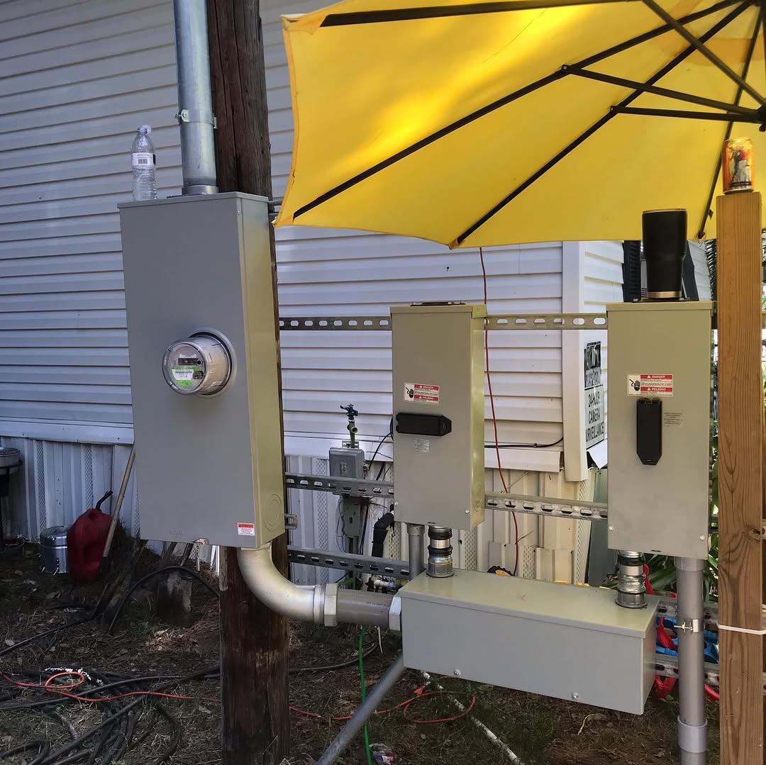 Completed electrical project by Bensenville Licensed Electrician